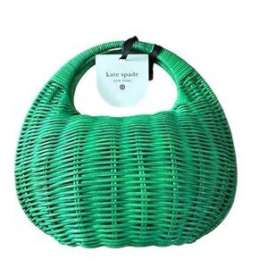 kate spade x Target Wicker Crescent Handbag NWT